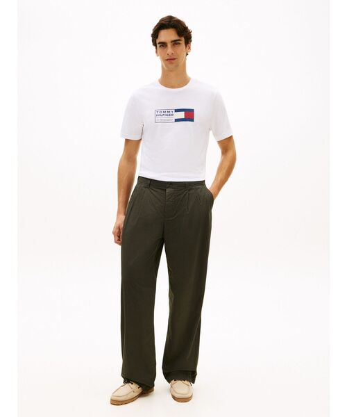 TOMMY HILFIGER(トミーヒルフィガー)の「ブランドラブテキストボックスTシャツ(Tシャツ/カットソー・メンズ・ホワイト/マルチ/ブルー・LARGE/X-LARGE/SMALL/MEDIUM)」の14枚目の写真