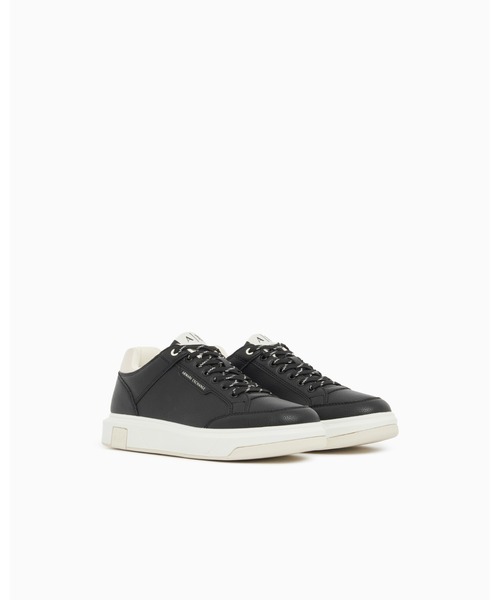 ARMANI EXCHANGE（アルマーニエクスチェンジ）の「【A|X アルマーニ エクスチェンジ】ツートーンレース スニーカー（EC限定カラー含）（スニーカー・メンズ・ホワイト/ブラック・7.5/7/8.5/8/6.5/9.5/9/6）」の8枚目の写真
