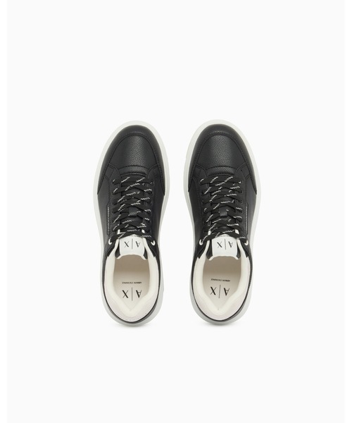 ARMANI EXCHANGE（アルマーニエクスチェンジ）の「【A|X アルマーニ エクスチェンジ】ツートーンレース スニーカー（EC限定カラー含）（スニーカー・メンズ・ホワイト/ブラック・7.5/7/8.5/8/6.5/9.5/9/6）」の9枚目の写真