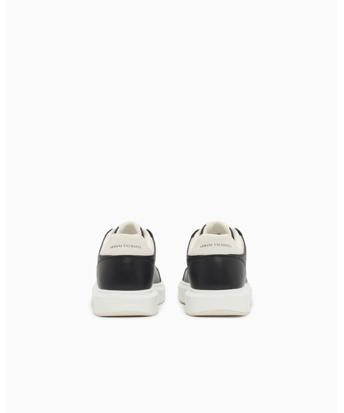 ARMANI EXCHANGE（アルマーニエクスチェンジ）の「【A|X アルマーニ エクスチェンジ】ツートーンレース スニーカー（EC限定カラー含）（スニーカー・メンズ・ホワイト/ブラック・7.5/7/8.5/8/6.5/9.5/9/6）」の10枚目の写真