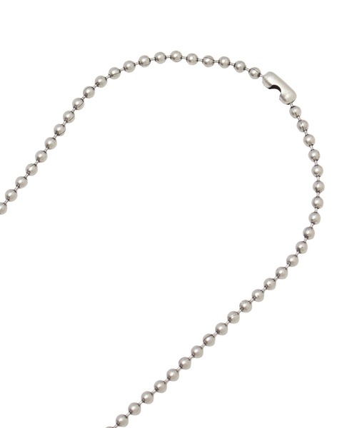 X-girl（エックスガール）の「DECORATIVE DOG TAG NECKLACE（ネックレス・レディース・シルバー・ONE SIZE）」の11枚目の写真