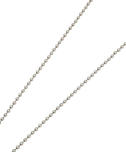 X-girl（エックスガール）の「DECORATIVE DOG TAG NECKLACE（ネックレス・レディース・シルバー・ONE SIZE）」の12枚目の写真