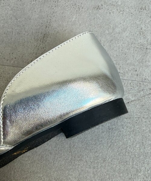 Chez toi（シェトワ）の「クロスパンプス（パンプス・レディース・シルバー/ブラック/アイボリー・MEDIUM/LARGE）」の19枚目の写真