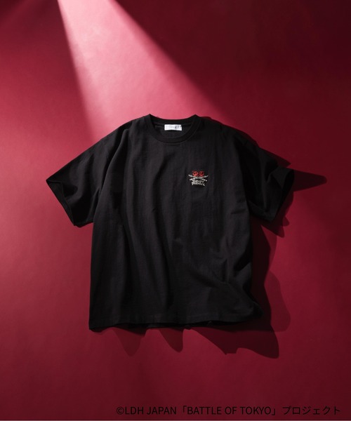 RAGEBLUE(レイジブルー)の「【BATTLE OF TOKYO】ROWDY SHOGUN / コラボプリントTシャツ(Tシャツ/カットソー・レディース・ホワイト/ブラック・MEDIUM/LARGE)」の6枚目の写真