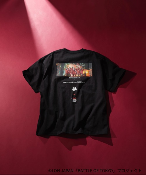 RAGEBLUE(レイジブルー)の「【BATTLE OF TOKYO】ROWDY SHOGUN / コラボプリントTシャツ(Tシャツ/カットソー・レディース・ホワイト/ブラック・MEDIUM/LARGE)」の7枚目の写真