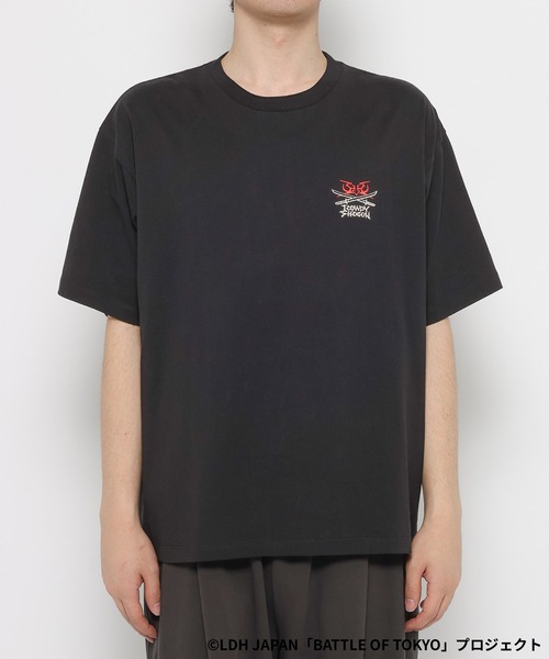 RAGEBLUE(レイジブルー)の「【BATTLE OF TOKYO】ROWDY SHOGUN / コラボプリントTシャツ(Tシャツ/カットソー・レディース・ホワイト/ブラック・MEDIUM/LARGE)」の8枚目の写真