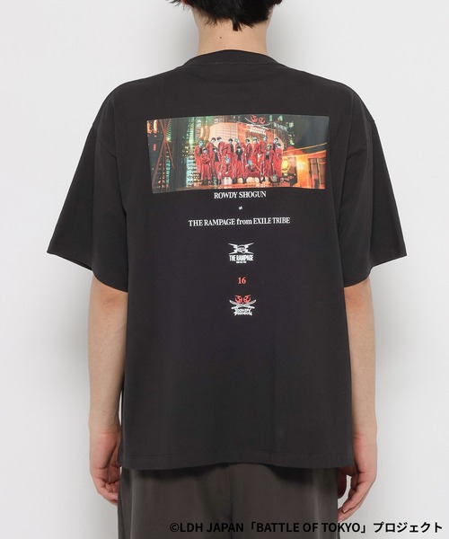 RAGEBLUE(レイジブルー)の「【BATTLE OF TOKYO】ROWDY SHOGUN / コラボプリントTシャツ(Tシャツ/カットソー・レディース・ホワイト/ブラック・MEDIUM/LARGE)」の10枚目の写真