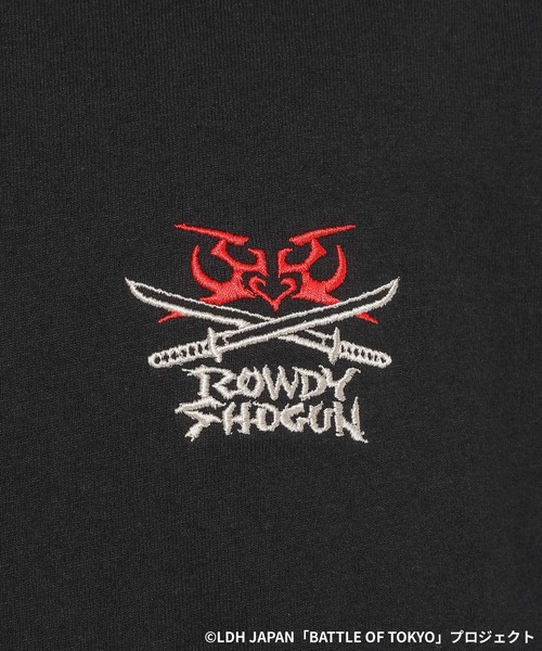 RAGEBLUE(レイジブルー)の「【BATTLE OF TOKYO】ROWDY SHOGUN / コラボプリントTシャツ(Tシャツ/カットソー・レディース・ホワイト/ブラック・MEDIUM/LARGE)」の17枚目の写真