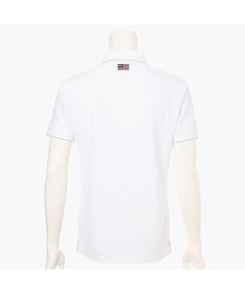 BRIEFING(ブリーフィング)の「【BRIEFING GOLF/ブリーフィングゴルフ】 MS BASIC POLO(Tシャツ/カットソー・メンズ・ネイビー/ホワイト・L/M)」の3枚目の写真