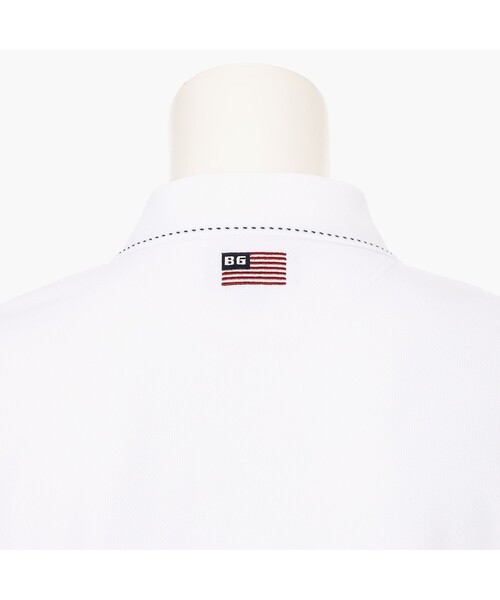 BRIEFING(ブリーフィング)の「【BRIEFING GOLF/ブリーフィングゴルフ】 MS BASIC POLO(Tシャツ/カットソー・メンズ・ネイビー/ホワイト・L/M)」の4枚目の写真