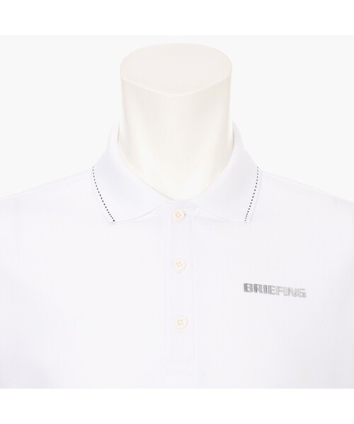 BRIEFING(ブリーフィング)の「【BRIEFING GOLF/ブリーフィングゴルフ】 MS BASIC POLO(Tシャツ/カットソー・メンズ・ネイビー/ホワイト・L/M)」の5枚目の写真