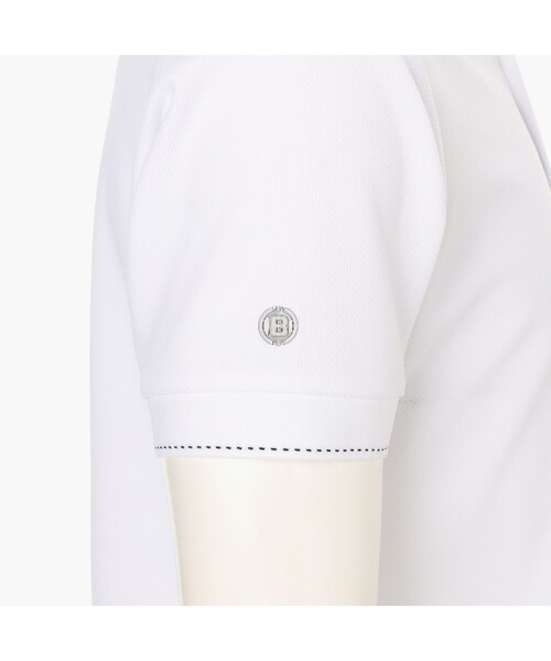 BRIEFING(ブリーフィング)の「【BRIEFING GOLF/ブリーフィングゴルフ】 MS BASIC POLO(Tシャツ/カットソー・メンズ・ネイビー/ホワイト・L/M)」の8枚目の写真