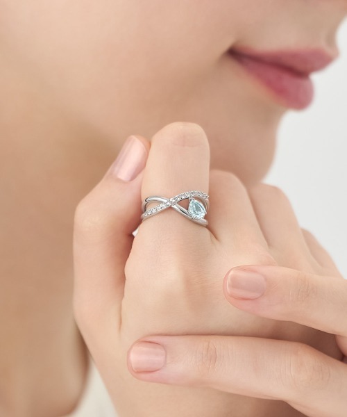 4℃(ヨンドシー)の「【4℃ Anniversary】シルバー リング(リング・レディース・シルバー・#16/#14/#12/#10)」の3枚目の写真