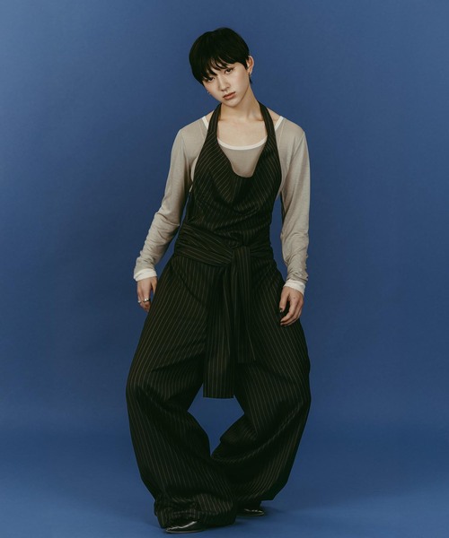 Knuth Marf/クヌースマーフ halter neck all in one（つなぎ
