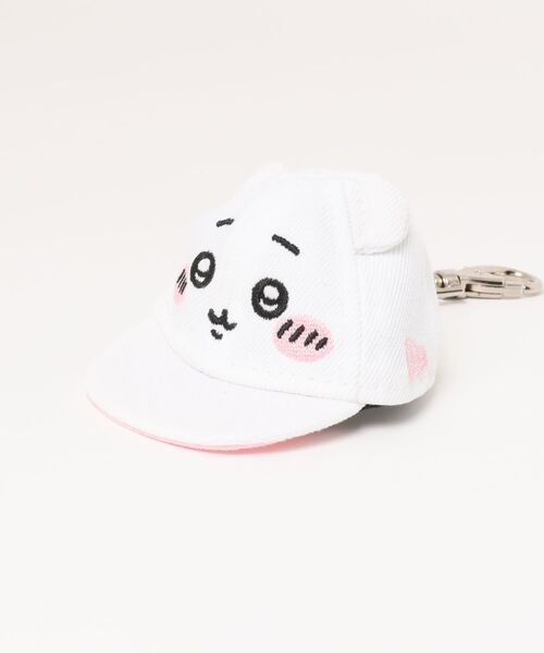 NEW ERA（ニューエラ）の「NEW ERA/ニューエラ キャップキーホルダー ちいかわ ちいかわ ホワイト/ハチワレ 14864505/14864506（キーホルダー・メンズ・ホワイト/ホワイト×ブルー・FREE）」の3枚目の写真