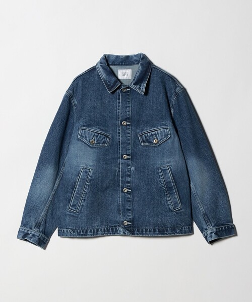 UNITED ARROWS & SONS(ユナイテッドアローズアンドサンズ)の「<UNITED ARROWS & SONS> BLEACH DENIM JACKET/デニムジャケット(デニムジャケット・メンズ・ライトブルー/ライトグレー・L/M/S/XL)」の19枚目の写真