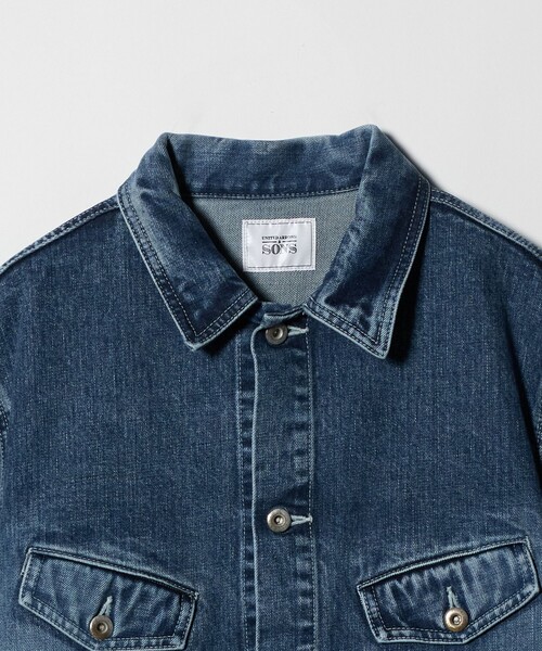 UNITED ARROWS & SONS(ユナイテッドアローズアンドサンズ)の「<UNITED ARROWS & SONS> BLEACH DENIM JACKET/デニムジャケット(デニムジャケット・メンズ・ライトブルー/ライトグレー・L/M/S/XL)」の17枚目の写真