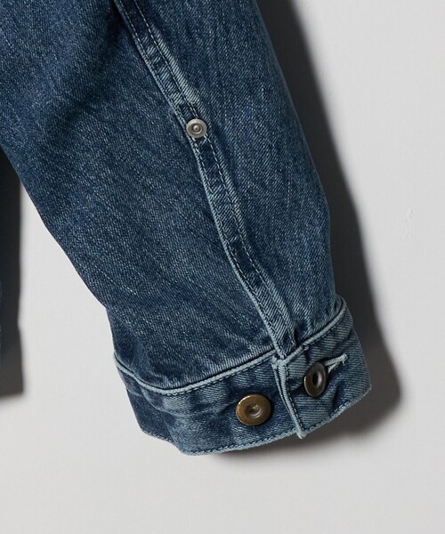 UNITED ARROWS & SONS(ユナイテッドアローズアンドサンズ)の「<UNITED ARROWS & SONS> BLEACH DENIM JACKET/デニムジャケット(デニムジャケット・メンズ・ライトブルー/ライトグレー・L/M/S/XL)」の16枚目の写真