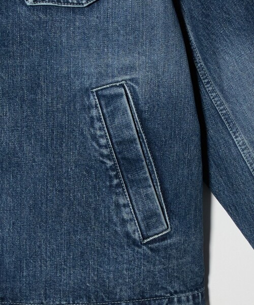 UNITED ARROWS & SONS(ユナイテッドアローズアンドサンズ)の「<UNITED ARROWS & SONS> BLEACH DENIM JACKET/デニムジャケット(デニムジャケット・メンズ・ライトブルー/ライトグレー・L/M/S/XL)」の13枚目の写真