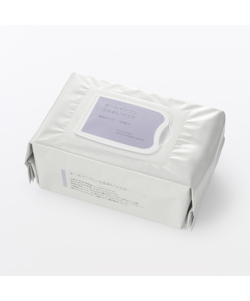 無印良品(ムジルシリョウヒン)の「オールインワンうるおいマスク 285mL/30枚入(パック/フェイスマスク・レディース・その他・FREE)」の1枚目の写真