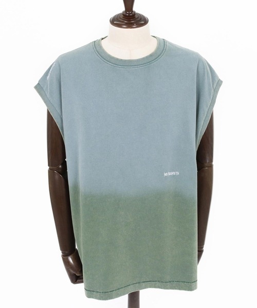 ADAM PATEK(アダムパテック)の「ADAMPATEK/gallagher sleeveless/ノースリーブカットソー(Tシャツ/カットソー・メンズ・ピンク/グリーン/ホワイト/ブラック・1/2)」の20枚目の写真