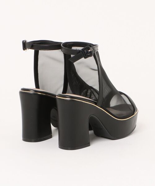 apres jour(アプレジュール)の「厚底シアーサンダル(サンダル・レディース・ブラック/アイボリー・SMALL/LARGE/MEDIUM/X-LARGE)」の8枚目の写真