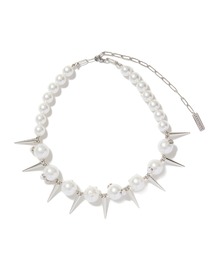 NON TOKYO（ノントーキョー）の「PEARL & STUDS NECKLACE（ネックレス）」