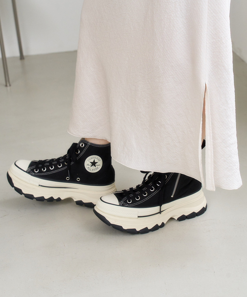 CONVERSE(コンバース)の「CONVERSE/コンバース オールスター トレックウエーブ Z HI(スニーカー・レディース・ブラック・23cm/23.5cm/24cm/24.5cm/25cm)」の1枚目の写真