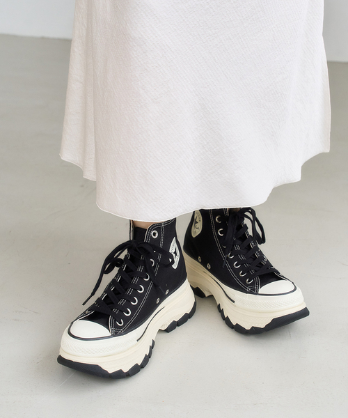 CONVERSE(コンバース)の「CONVERSE/コンバース オールスター トレックウエーブ Z HI(スニーカー・レディース・ブラック・23cm/23.5cm/24cm/24.5cm/25cm)」の5枚目の写真