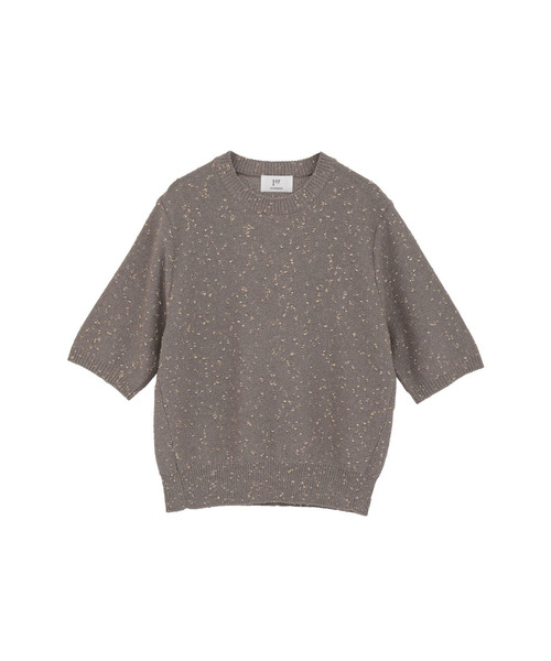 1er Arrondissement(プルミエアロンディスモン)の「ラメノットコットンハーフスリーブニット(ニット/セーター・レディース・ベージュ系その他/イエロー系その他5・FREE)」の12枚目の写真