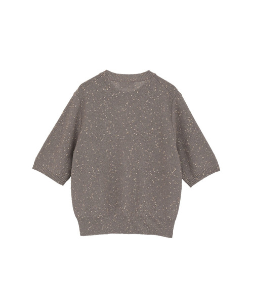 1er Arrondissement(プルミエアロンディスモン)の「ラメノットコットンハーフスリーブニット(ニット/セーター・レディース・ベージュ系その他/イエロー系その他5・FREE)」の13枚目の写真