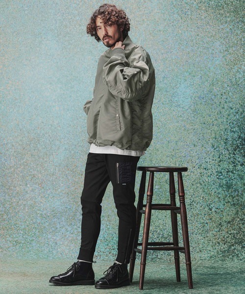 THEOREM(セオレム)の「mj11516- Mordern MA-1 Flight Jacket ボンバージャケット(TRM26-T049S)(MA-1・メンズ・カーキ/ブラック・XL/L/M)」の7枚目の写真