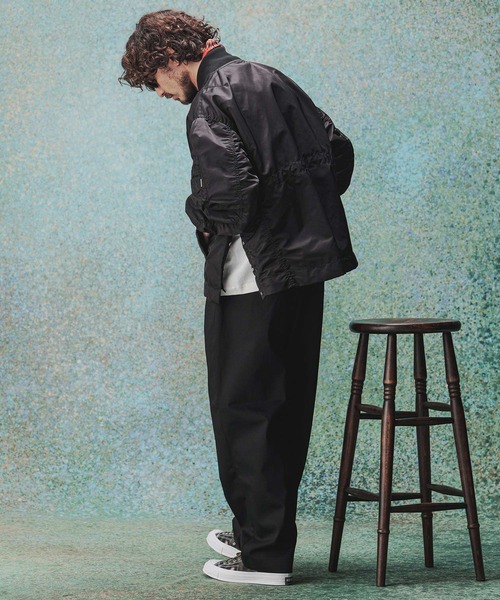 THEOREM(セオレム)の「mj11516- Mordern MA-1 Flight Jacket ボンバージャケット(TRM26-T049S)(MA-1・メンズ・カーキ/ブラック・XL/L/M)」の14枚目の写真
