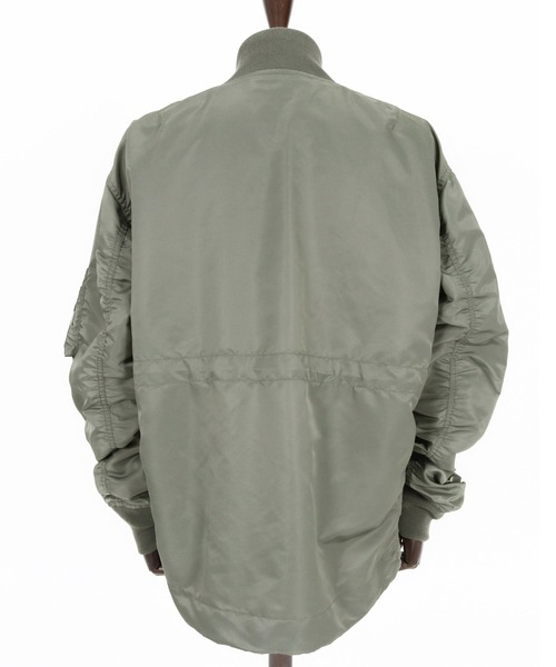THEOREM(セオレム)の「mj11516- Mordern MA-1 Flight Jacket ボンバージャケット(TRM26-T049S)(MA-1・メンズ・カーキ/ブラック・XL/L/M)」の16枚目の写真