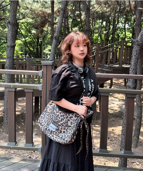 MACNI（マクニ）の「RIBBON CRESCENT CROSS BAG LEOPARD（ショルダーバッグ・レディース・レオパード・FREE）」の5枚目の写真