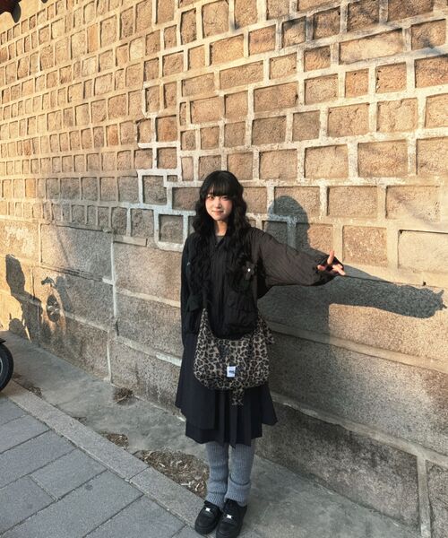 MACNI（マクニ）の「RIBBON CRESCENT CROSS BAG LEOPARD（ショルダーバッグ・レディース・レオパード・FREE）」の12枚目の写真