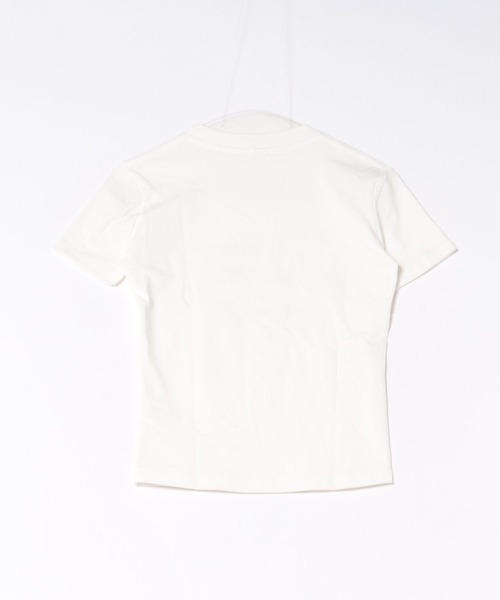 Sibra(シブラ)の「カラフルドットロゴプリントコンパクトTシャツ(Tシャツ/カットソー・レディース・ホワイト・M)」の6枚目の写真