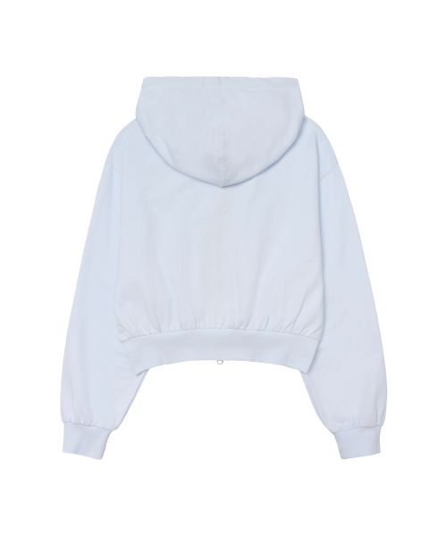 AMESWORLDWIDE（アメスワールドワイド）の「CLASSIC CROP HOODIE ZIP-UP BLUE（パーカー・レディース・その他・SMALL/MEDIUM）」の4枚目の写真