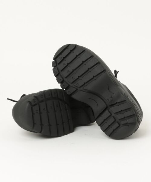 NakedWolfe(ネイキッドウルフ)の「NakedWolfe/ネイキッドウルフ/SPORTY(スニーカー・レディース・ホワイト/ブラック・37/39/36/38)」の4枚目の写真