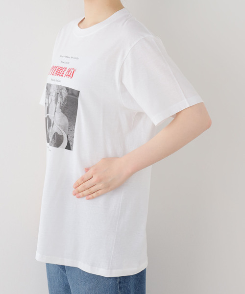 OUTDOOR PRODUCTS（アウトドアプロダクツ）の「GRS LIFE Tshirts（Tシャツ/カットソー・レディース・ホワイト・FREE）」の4枚目の写真