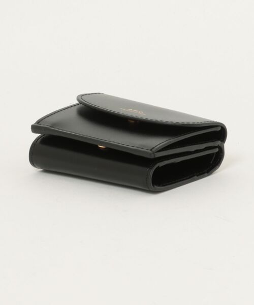 APC(アーペーセー)財布ブラック TRIFOLD GENEVE（財布）｜A.P.C.（アーペーセー）のファッション通販