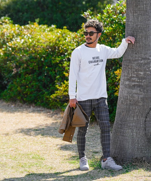 adamsJUGGLER（アダムスジャグラー）の「シャマティオンロンティー（Tシャツ/カットソー・メンズ・ブラック/ホワイト・S/M/L/XL/XXL）」の7枚目の写真