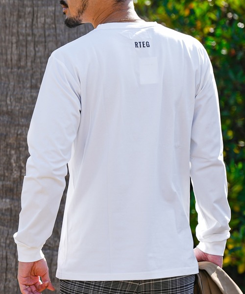 adamsJUGGLER（アダムスジャグラー）の「シャマティオンロンティー（Tシャツ/カットソー・メンズ・ブラック/ホワイト・S/M/L/XL/XXL）」の16枚目の写真