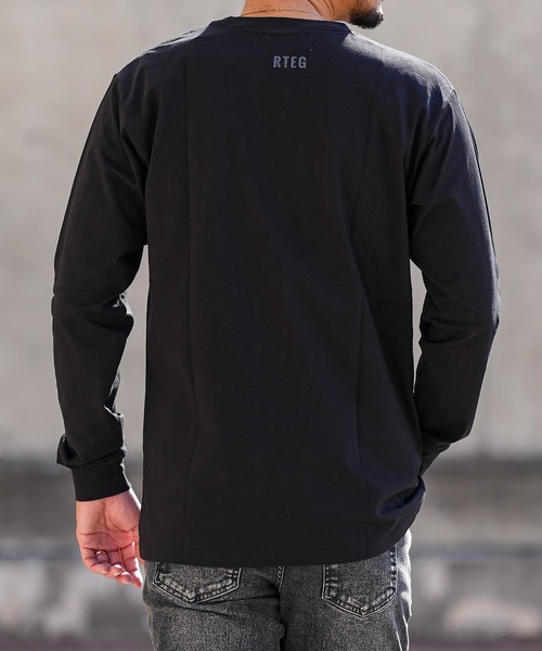 adamsJUGGLER（アダムスジャグラー）の「シャマティオンロンティー（Tシャツ/カットソー・メンズ・ブラック/ホワイト・S/M/L/XL/XXL）」の22枚目の写真