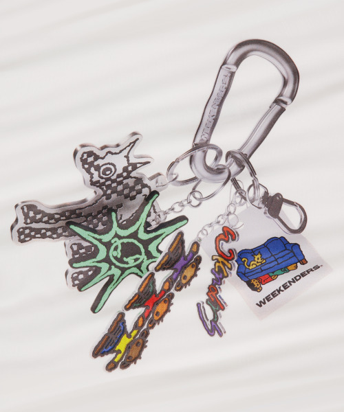 WKNDRS(ウィーキャンドース)の「KEYRING T-SHIRT (WHITE)(Tシャツ/カットソー・レディース・その他・SMALL/LARGE/X-LARGE/MEDIUM)」の6枚目の写真