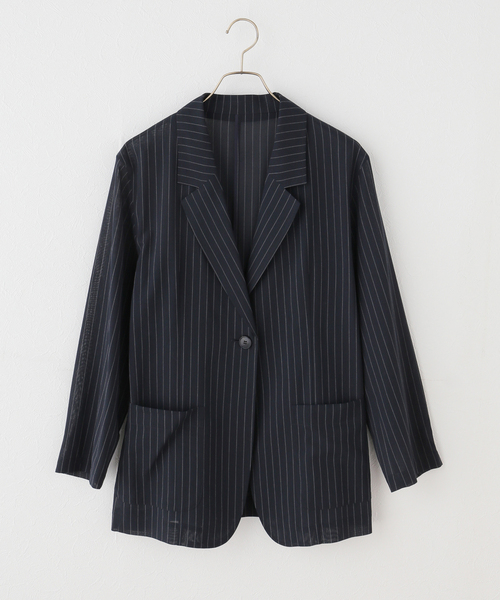 Spick & Span(スピックアンドスパン)の「シアートロジャケット(テーラードジャケット・レディース・ホワイト/その他9・38/36)」の18枚目の写真