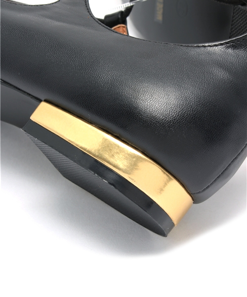 NANO universe（ナノユニバース）の「レースアップフラットパンプス（パンプス・レディース・グレー/ブラック/ネイビー・35/36/37/38）」の12枚目の写真