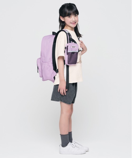 MPS(エムピーエス)の「MPS(エムピーエス)デイバック18L(バックパック/リュック・キッズ・ブラック/ライラック・ONE SIZE)」の11枚目の写真