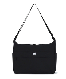 BROWNBREATH（ブラウンブレス）の「TAG NYLON CROSS BAG - BLACK（メッセンジャーバッグ）」