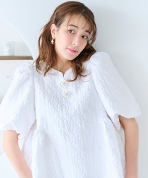 ジャガードトップス